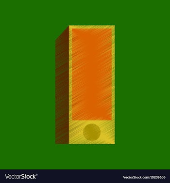 Flat shading style icon subwoofer vector image