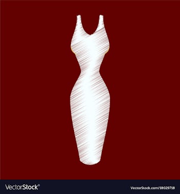 Flat shading style icon summer dress vector image
