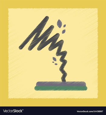 Flat shading style icon tornado vector image