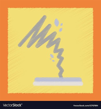 Flat shading style icon tornado vector image