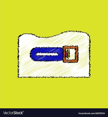 Flat shading style icon torpedo underwater vector image