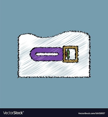 Flat shading style icon torpedo underwater vector image
