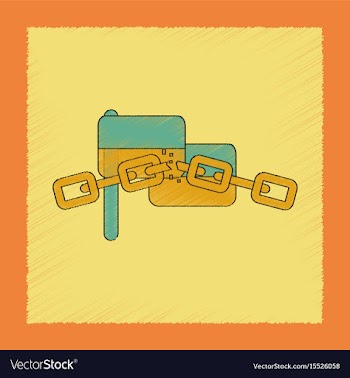 Flat shading style icon ukrainian flag vector image