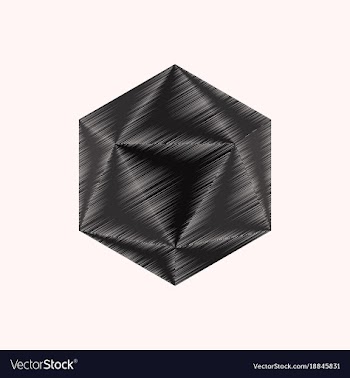Flat shading style icon virus vector image