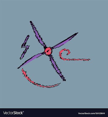Flat shading style icon wind turbine vector image