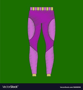 Flat shading style icon winter trousers vector image