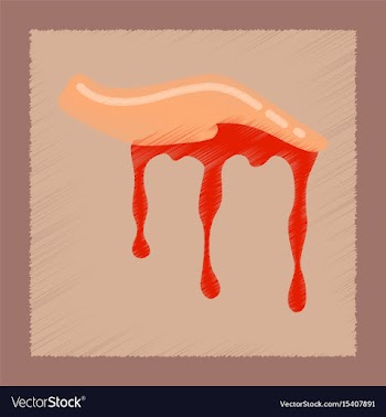Flat shading style icons halloween zombie hand vector image