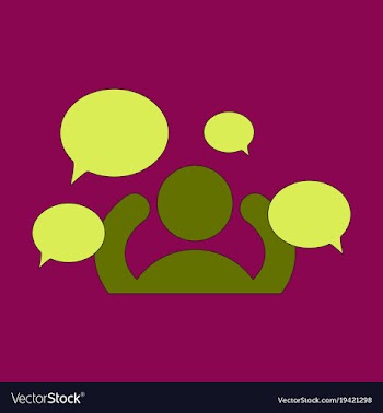 Flat social network icon people network icon vector image