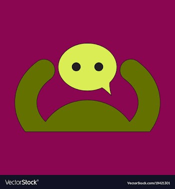 Flat social network icon people network icon vector image
