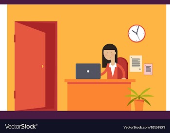 Flat story vector image