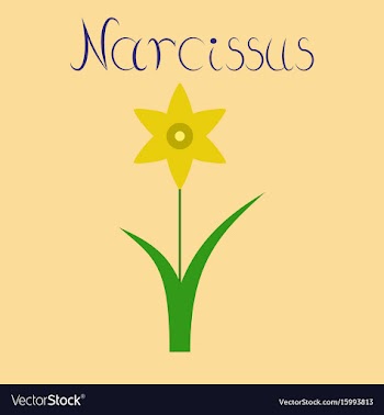 Flat stylish background plant vector image