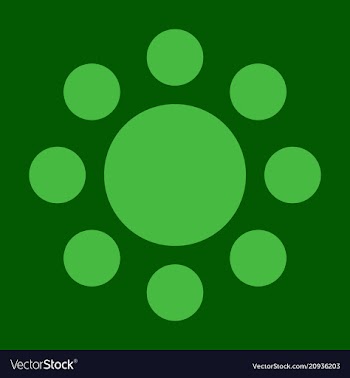 Flat sun icon summer pictogram sunlight symbol vector image