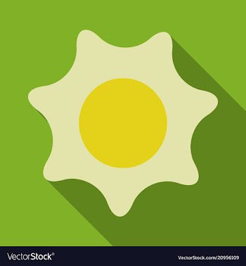 Flat sun icon summer pictogram sunlight symbol vector image