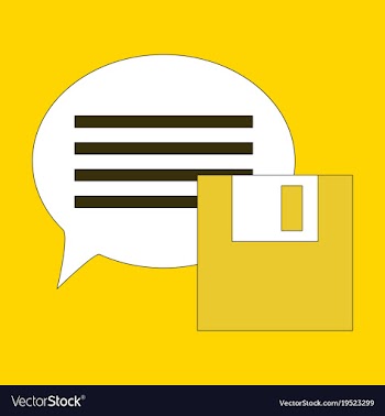 Flat text message icon speech bubble symbol vector image