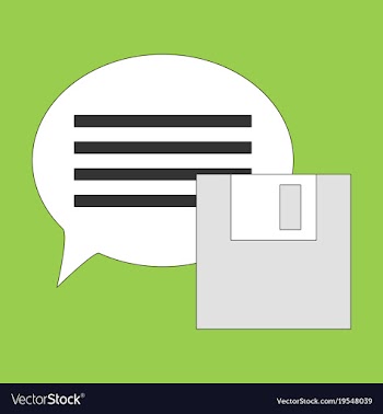Flat text message icon speech bubble symbol vector image