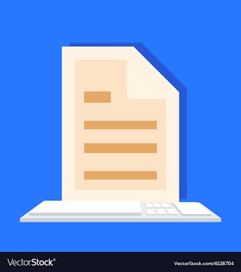 Flat vector image