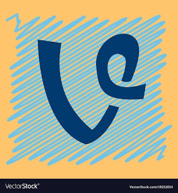 Flat vine icon in thinking cloud vector image