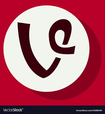 Flat vine icon in thinking cloud vector image