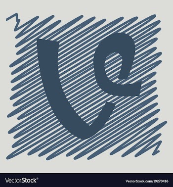 Flat vine icon in thinking cloud vector image