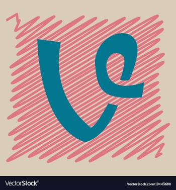 Flat vine icon in thinking cloud vector image
