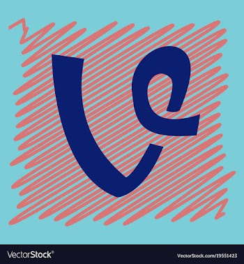 Flat vine icon in thinking cloud vector image