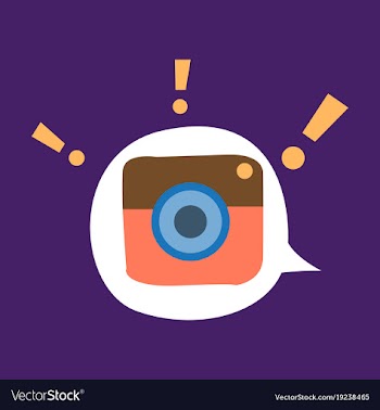 Flat web icon of modern lineart camera digital vector image