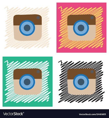 Flat web icon of modern lineart camera digital vector image