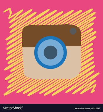 Flat web icon of modern lineart camera digital vector image
