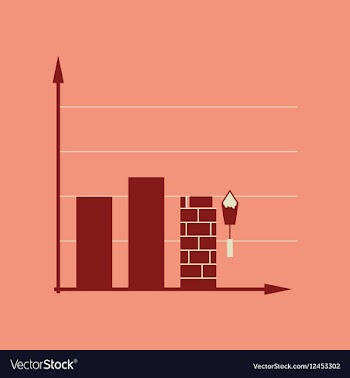 Flat web icon on stylish background construction vector image