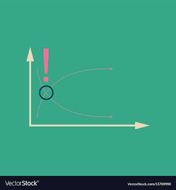 Flat web icon on stylish background economy graph vector image
