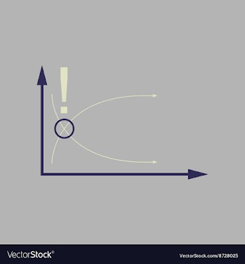 Flat web icon on stylish background economy graph vector image