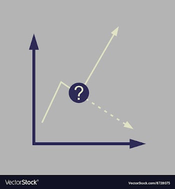 Flat web icon on stylish background economy graph vector image