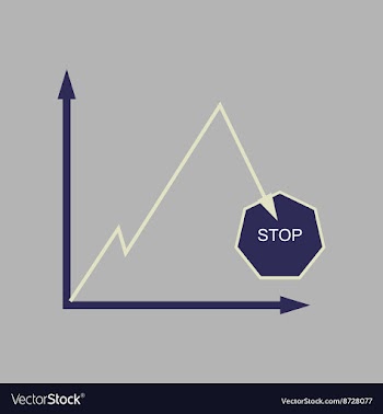 Flat web icon on stylish background economy graph vector image