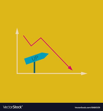 Flat web icon on stylish background growing vector image