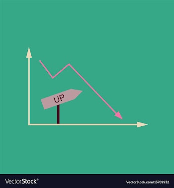 Flat web icon on stylish background growing vector image