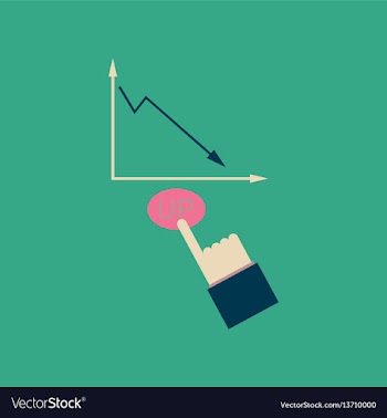 Flat web icon on stylish background growing vector image