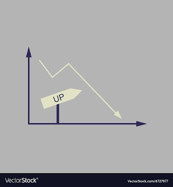 Flat web icon on stylish background growing vector image