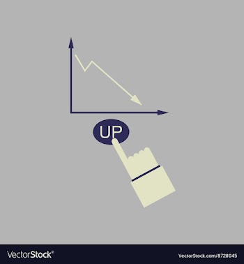 Flat web icon on stylish background growing vector image
