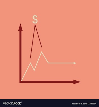Flat web icon on stylish background monetary vector image