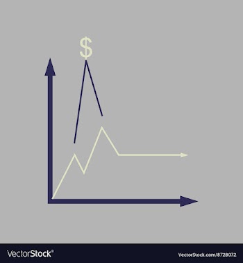 Flat web icon on stylish background monetary vector image