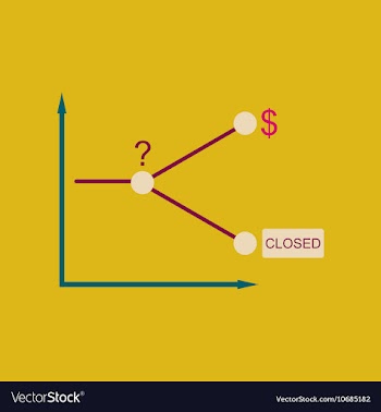 Flat web icon on stylish background money graph vector image