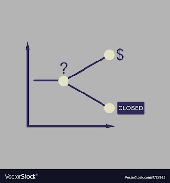 Flat web icon on stylish background money graph vector image