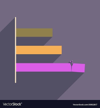 Flat web icon on white background economic graph vector image