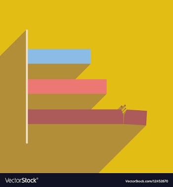 Flat web icon on white background economic graph vector image