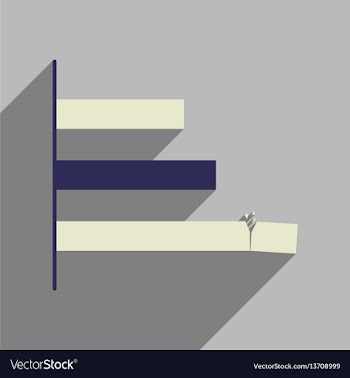 Flat web icon on white background economic graph vector image