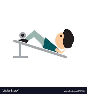 Flat web icon on white background male sports vector image