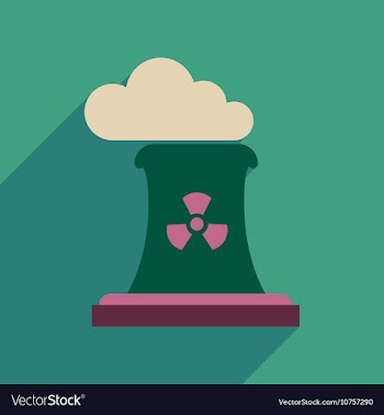 Flat web icon with long shadow air pollution vector image