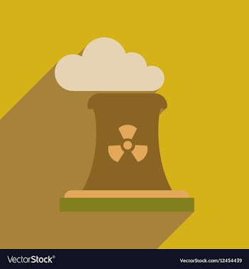 Flat web icon with long shadow air pollution vector image