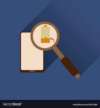 Flat web icon with long shadow battery charge vector image