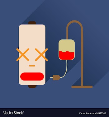 Flat web icon with long shadow battery charge vector image
